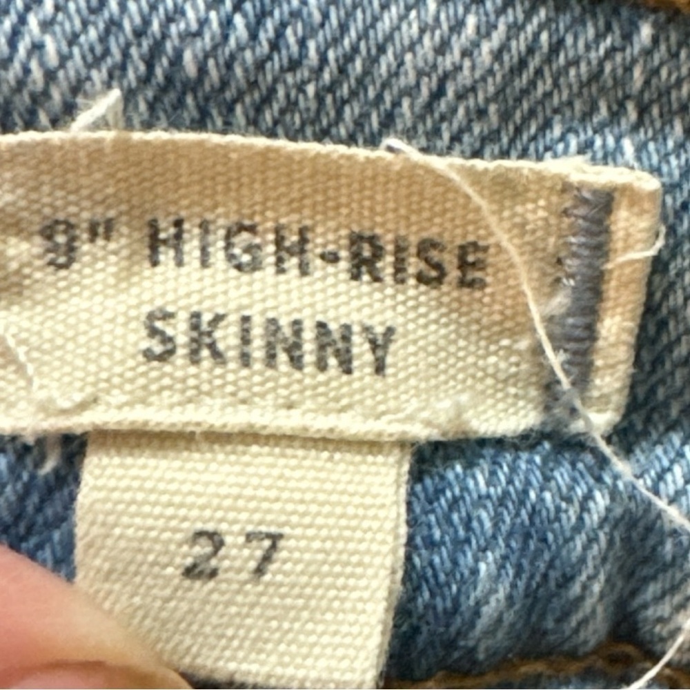 Madewell woman’s high rise skinny jeans size 27 - Picture 6 of 6